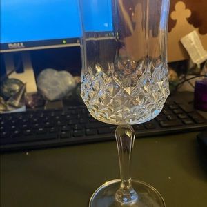 8 Cristal d'Arques-Durand WATER GOBLETS